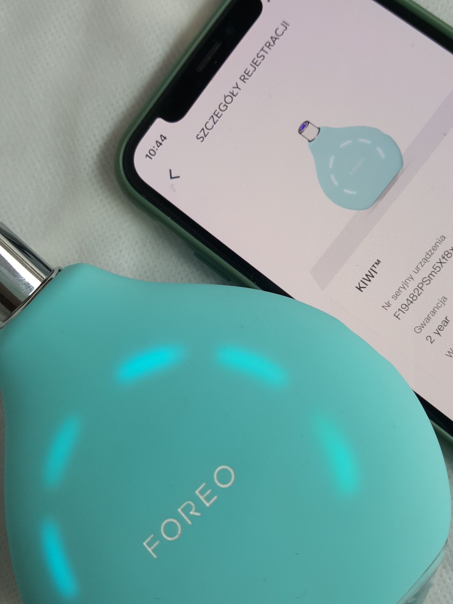 Foreo kiwi mikrodermabrazja
