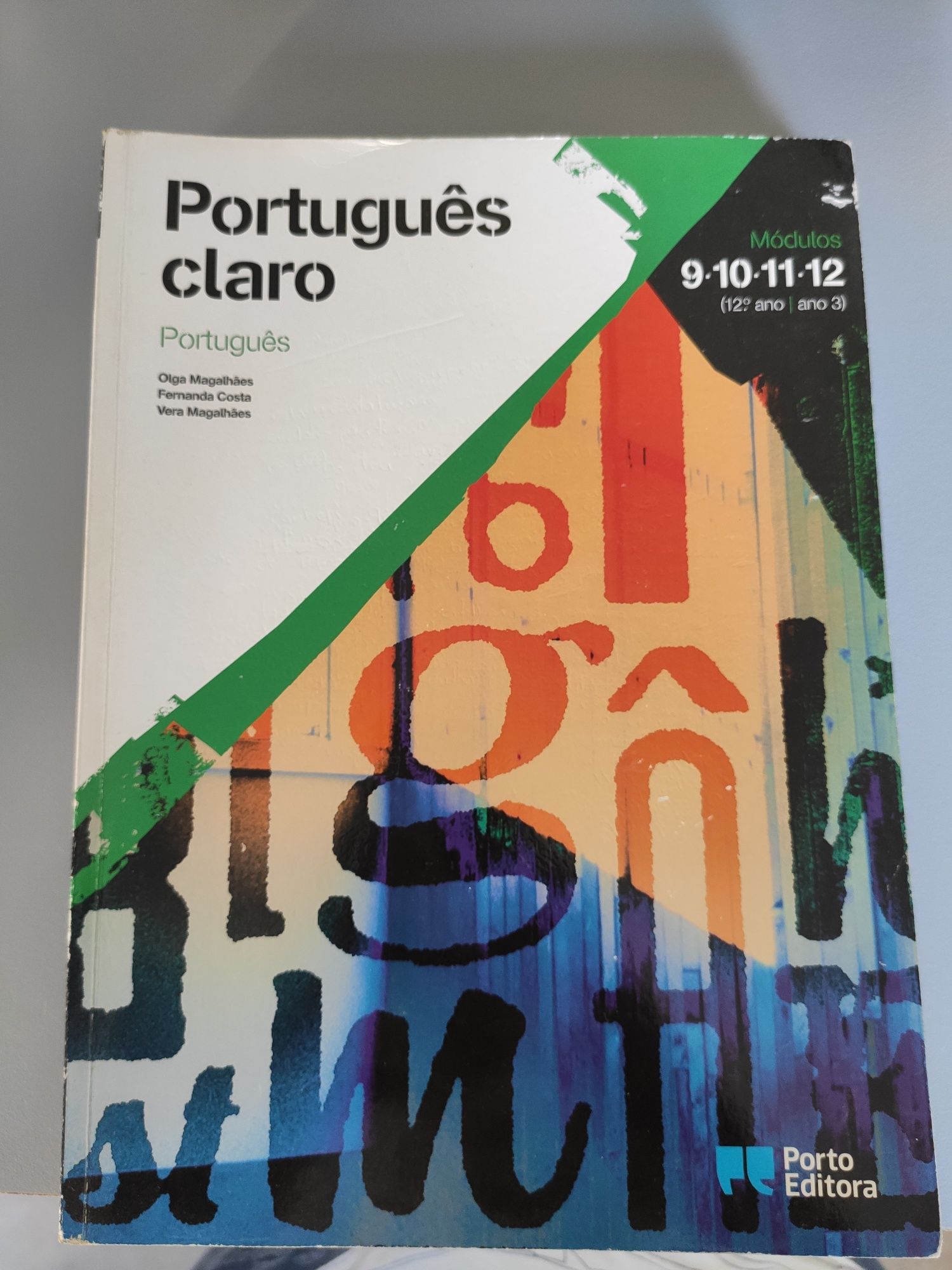 Livro português claro - módulos 9, 10, 11, 12 - para 12° ano