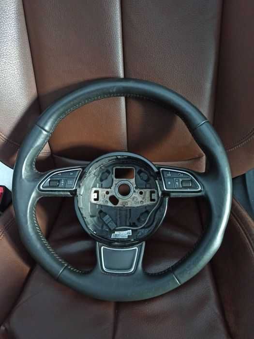 Kierownica audi a3 8v 8p trójramienna okrągła ładna