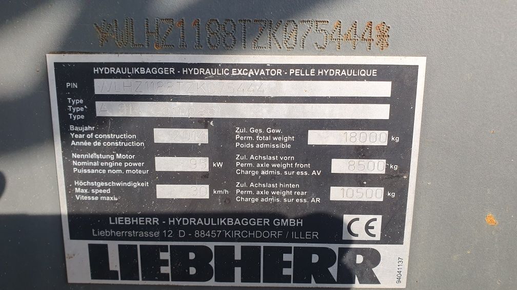 Liebherr A914 Compact