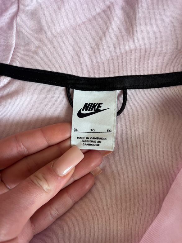 Оригінал! Кофта Nike Tech Fleece Рожева