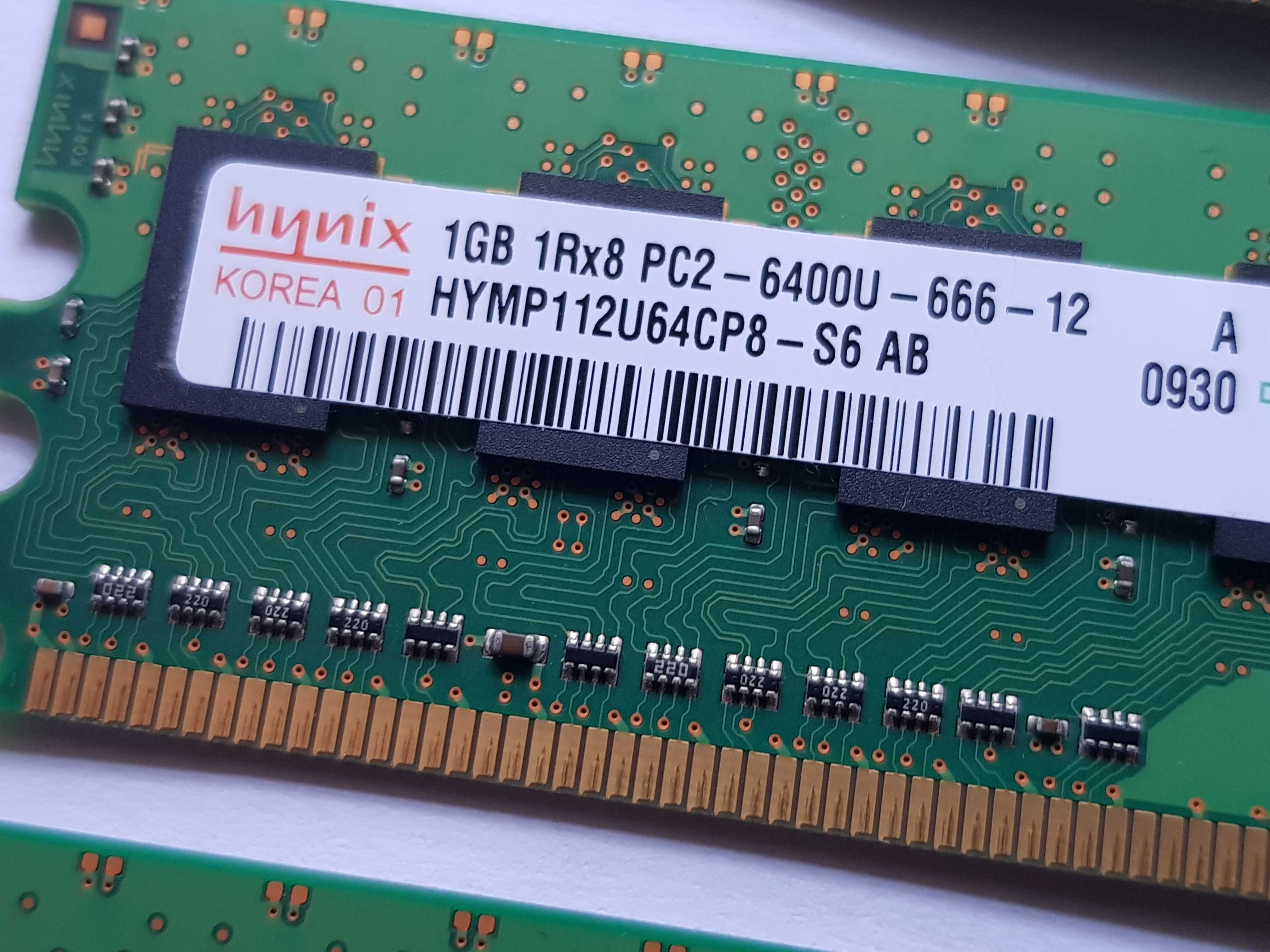 Оперативная память Hynix DDR2 1Gb PC3-6400U