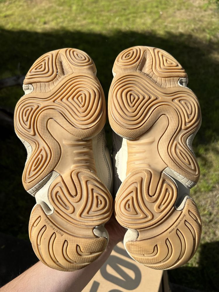 Adidas Yeezy 500 Stone sneakersy niskie beżowe kanye boost 40 2/3