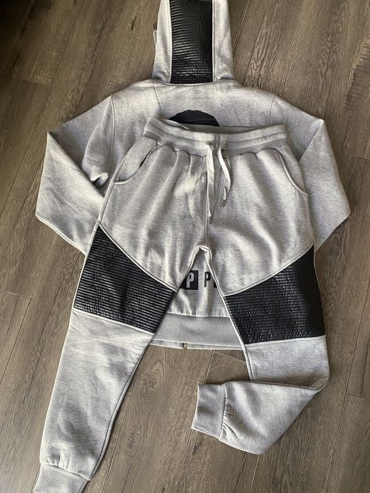 Зимовий чоловічий костюм XXL philipp plein флісовий теплий мужской