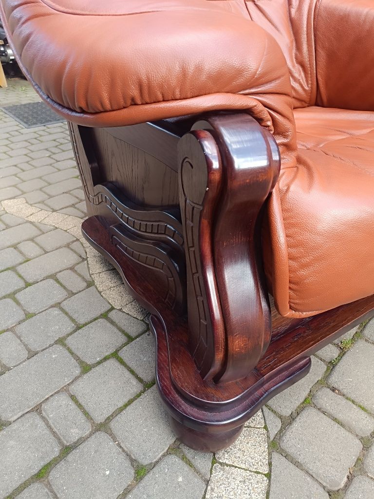 Skórzany Komplet Do Salonu: Prestiż, Wygoda i Designerski Styl w Jedny