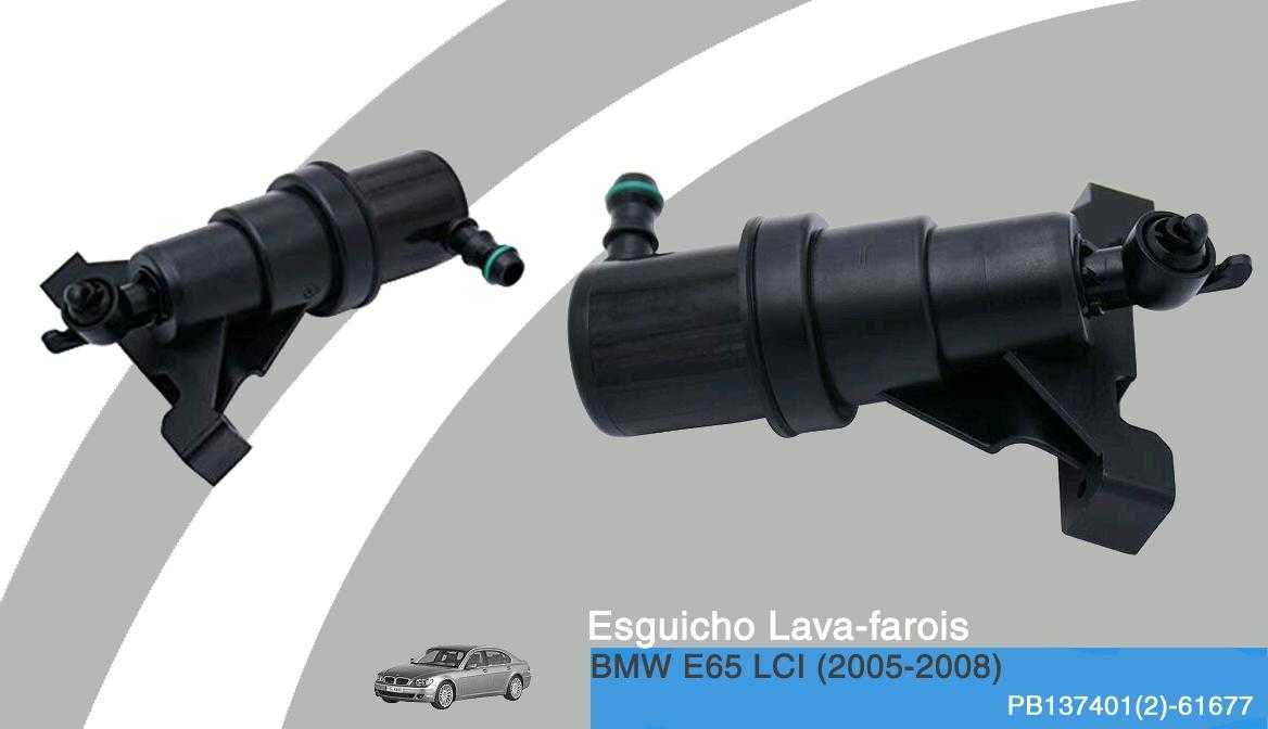 Esguicho Lava Farois NOVO p/ BMW E65 LCI 2005->