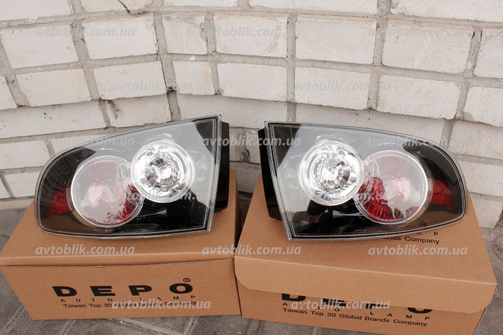 Задні фонарі Mazda 2, 3, 6, CX3, CX5, 323 лівий, правий, фара