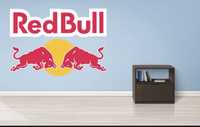 Naklejka na ścianę Red Bull 100cm