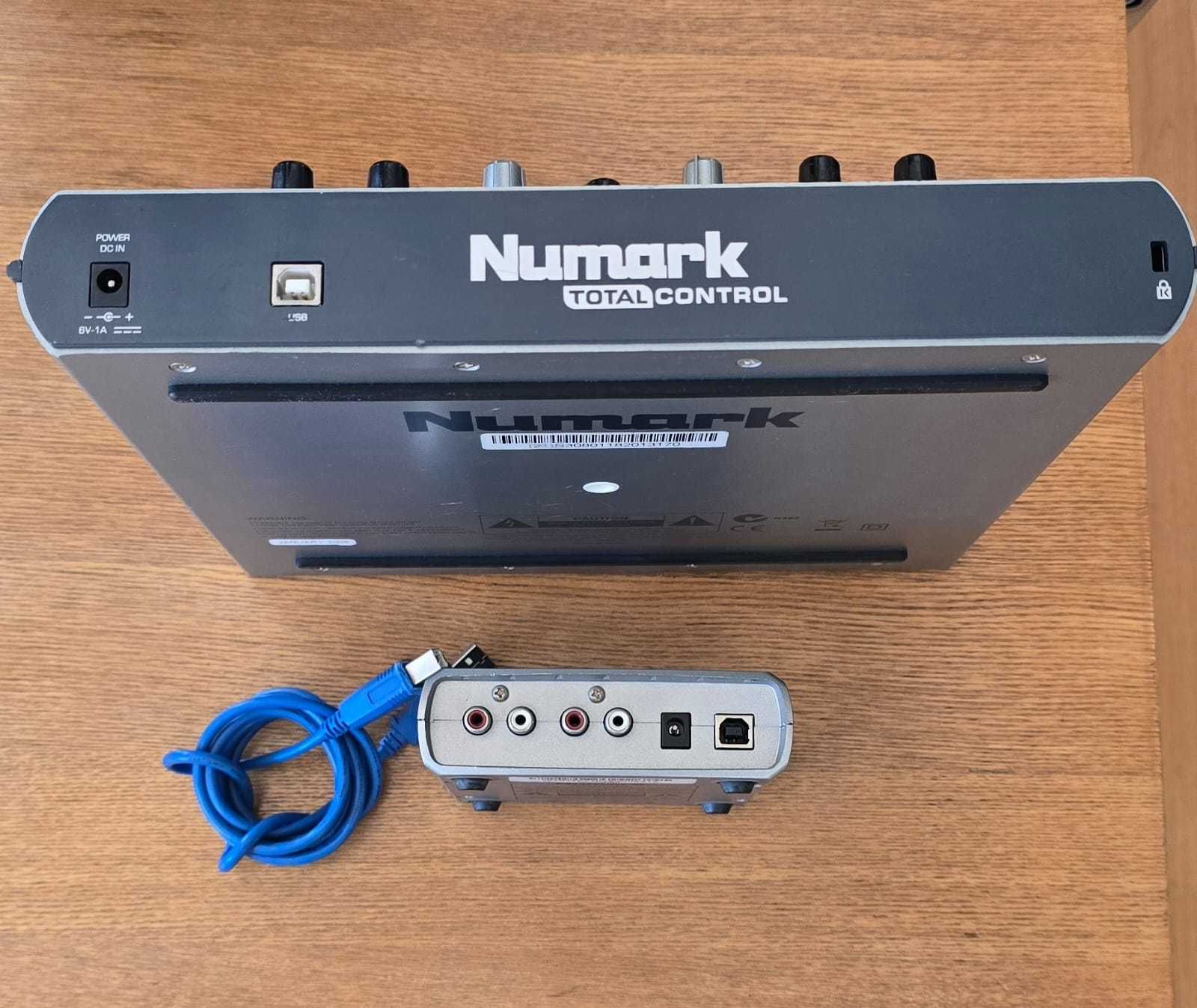 Numark Total Control - DJ Controller + Numark DJ IO Interface