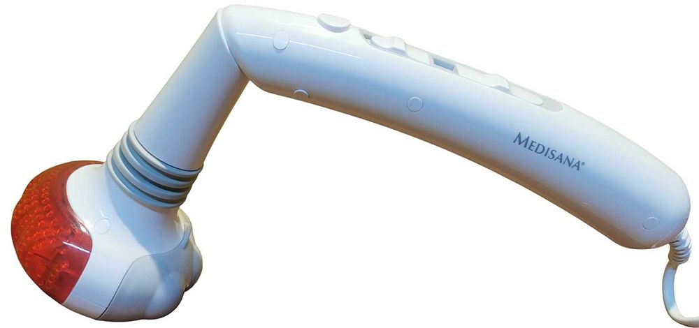 Masażer Medisana HM 886 wibracje 2 tryby + promienie + łamany 3 kąty