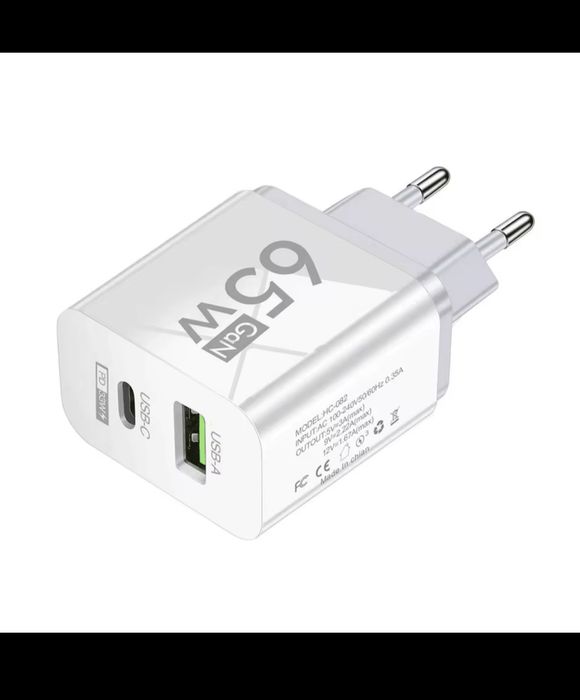 Szybka ładowarka 65W GAN