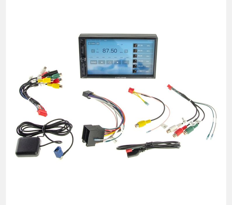 Магнітола 2Дін Cyclone MP 7089A 4/64Gb DSP CARPLAY ANDROID AUTO 8ядер
