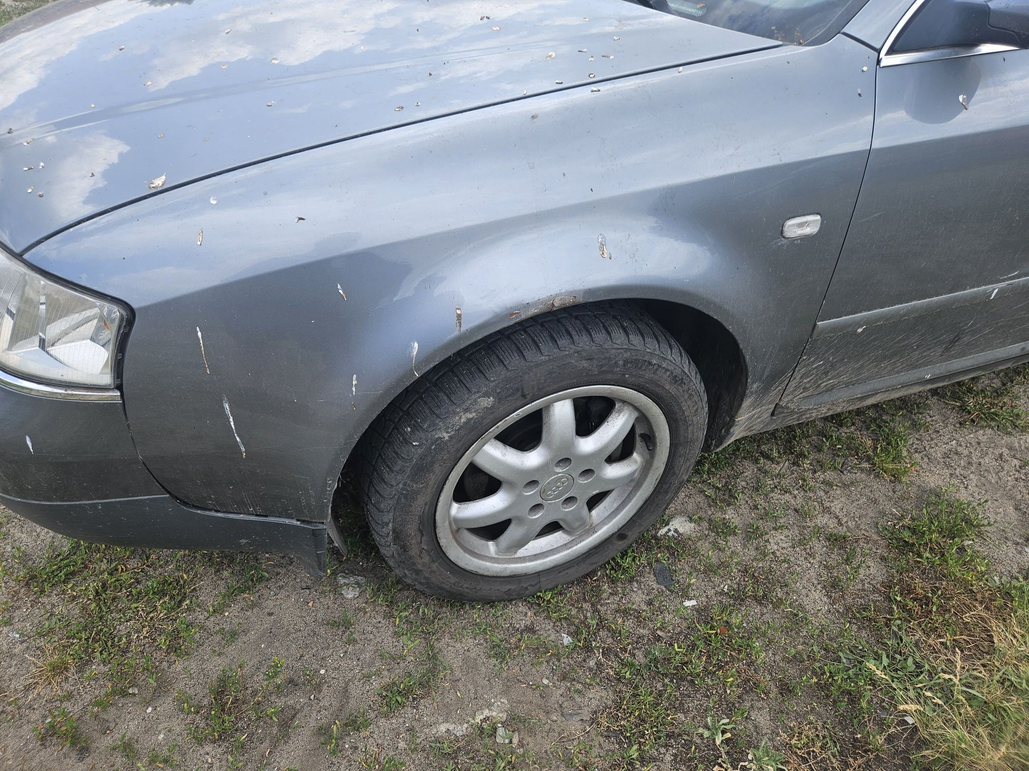 Audi a6 c5 LY7L zderzak maska lampa blotnik drzwi klapa koła EBY 1.8