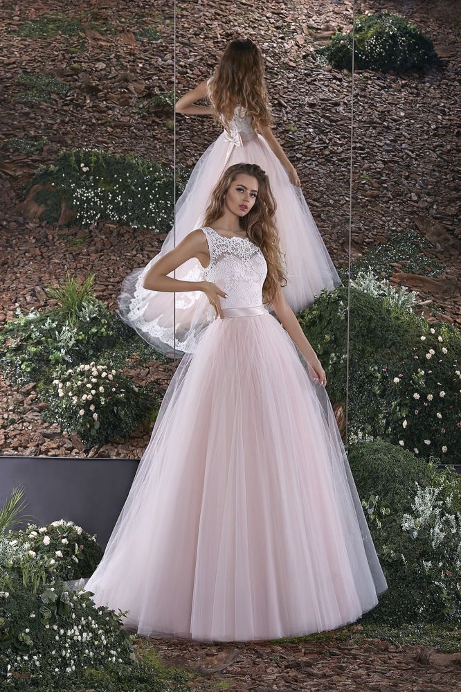 Весільня сукня Victoria Soprano Joyce, колір пудра Розмір S