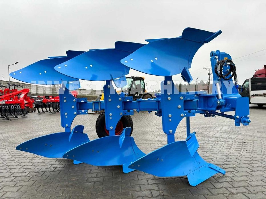 Pług obrotowy zagonowy EURO-MASZ unia nowy GWARANCJA 3 lata