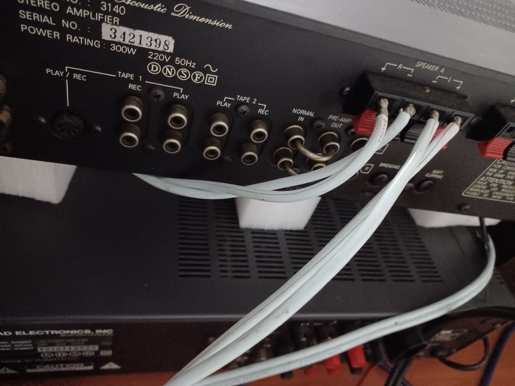 Vários amplificadores vintage Marantz, Sansui Pioneer etc