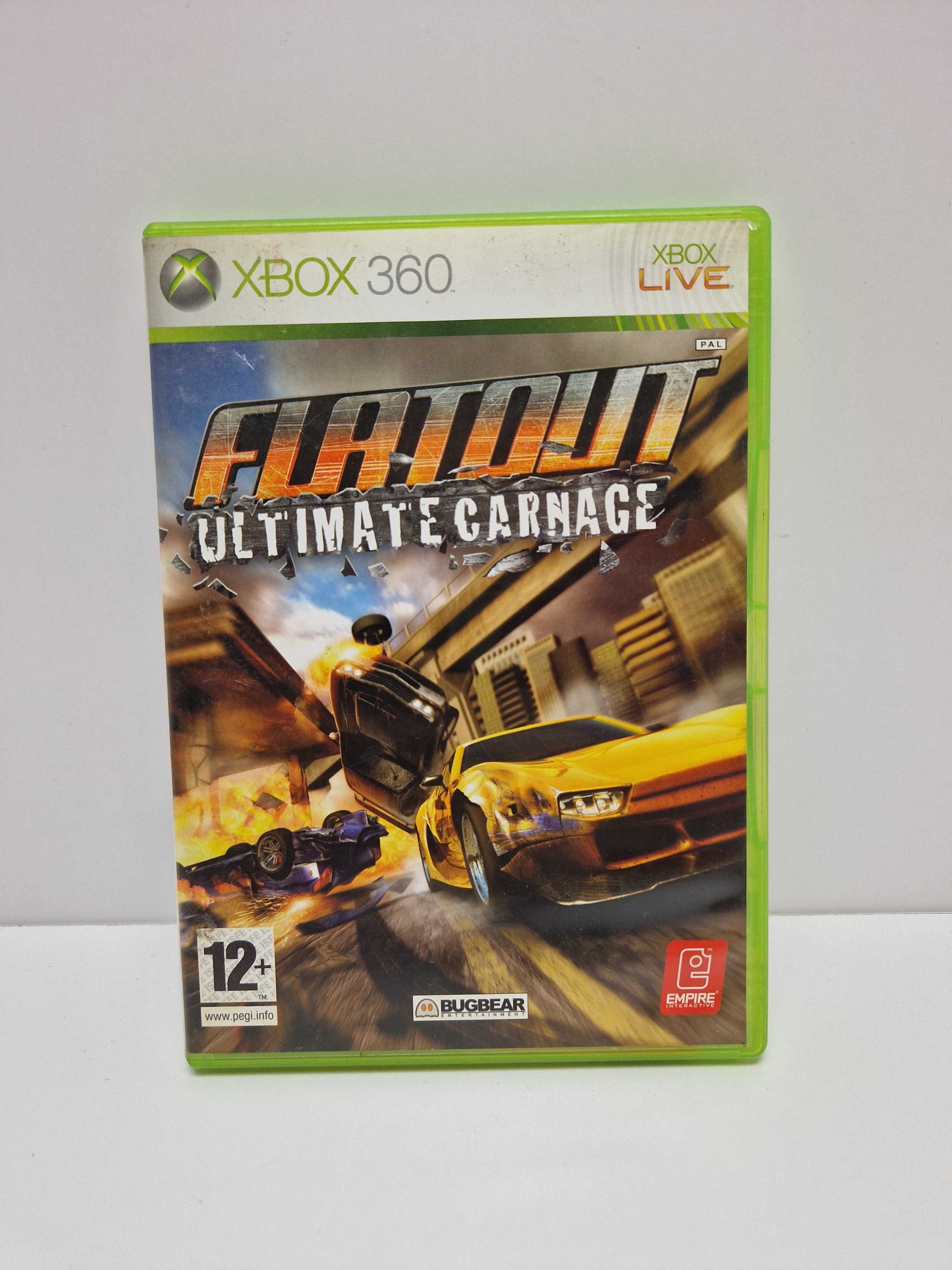 Gra Flatout ultiamte carnage Xbox 360