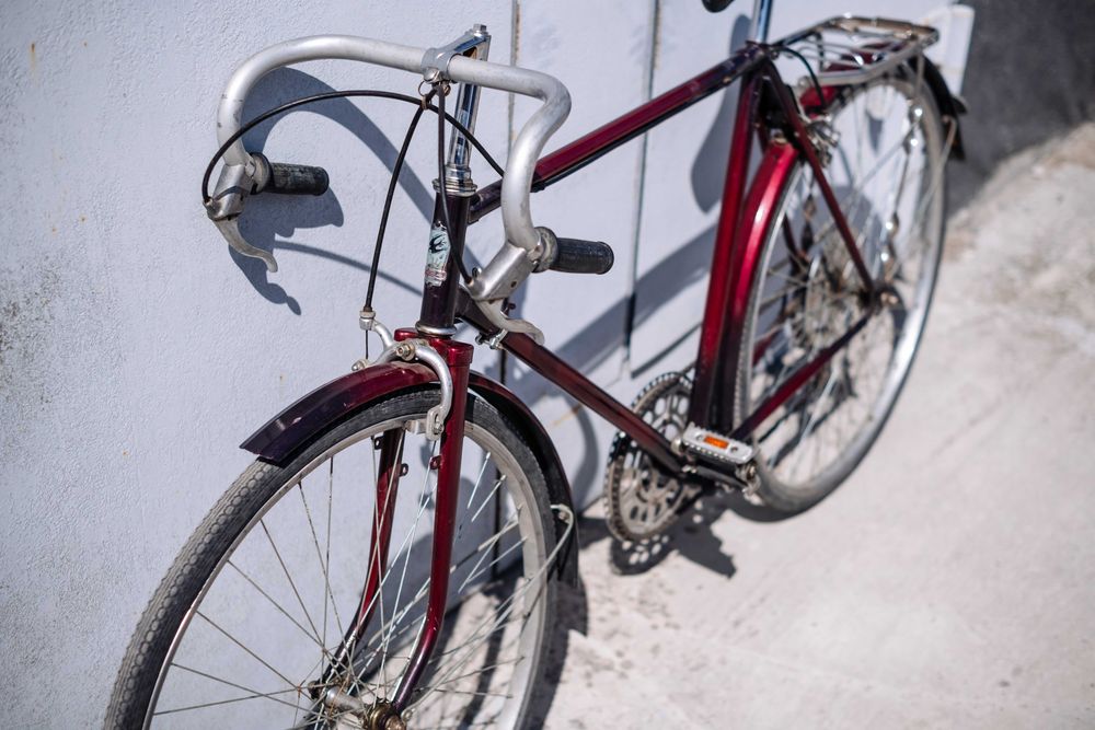 Велосипед Турист ХВЗ (спортивный) СССР, супер багажник, отличное сост