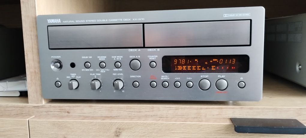 Yamaha KX-W 10 magnetofon kasetowy z reversem