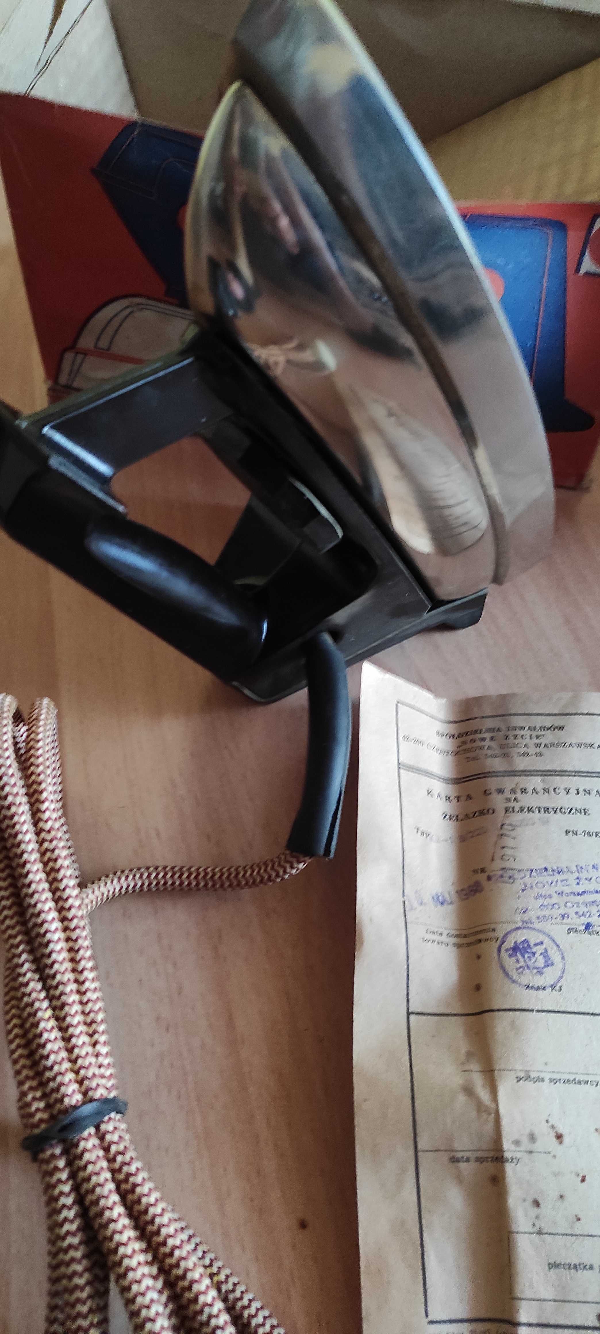 Żelazko PRL Nowy Życie typ KR-1