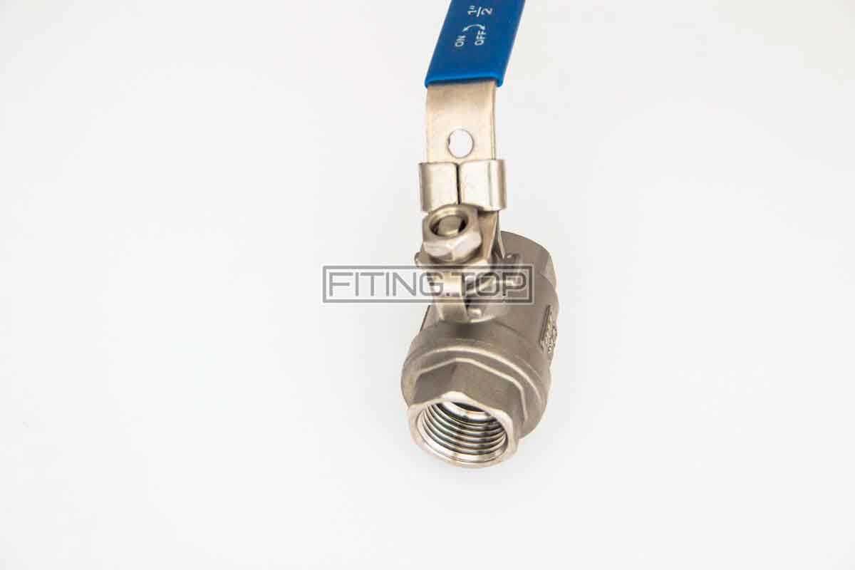 Кран кульовий нержавіючий Ду 15 (1/2") AISI 304 | TRiNOX