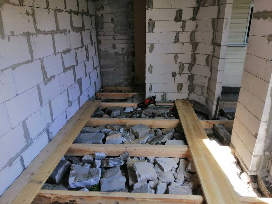 Надаємо послуги по підлозі з дерева, ламінату, чорнова підлога, тераси