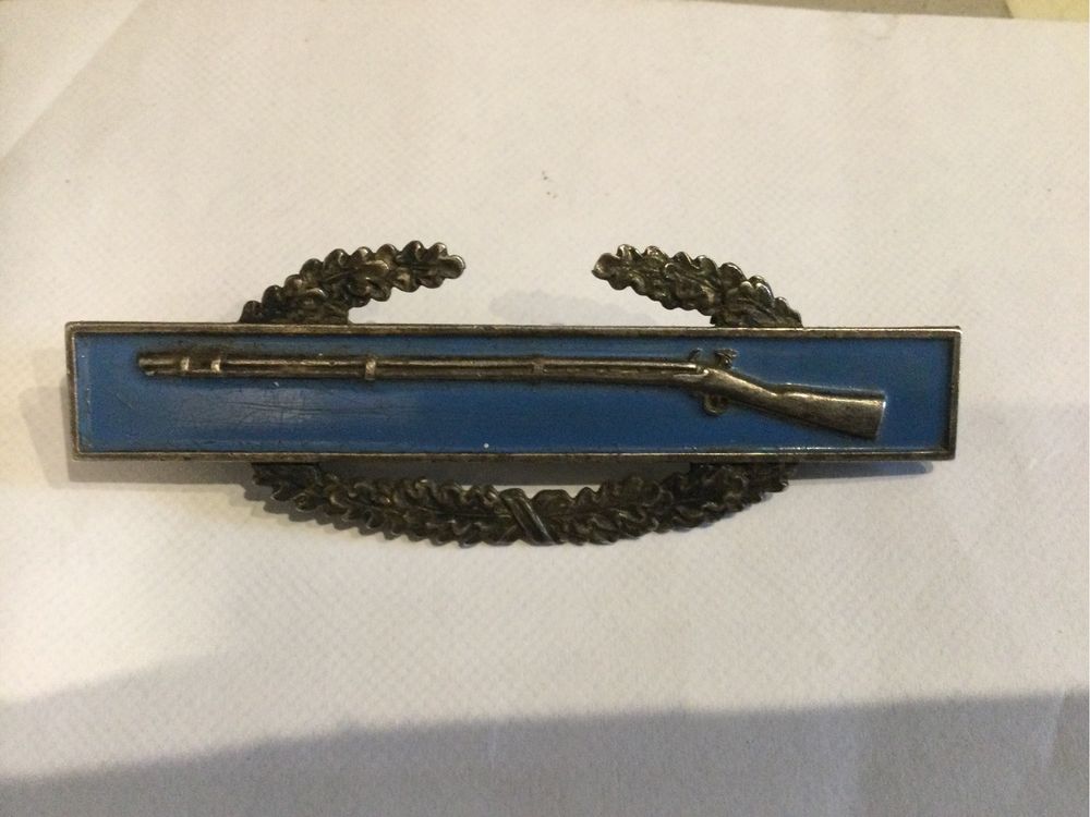 Odznaka strzelecka USA,militaria,srebrna,umundurowanie,wojsko.