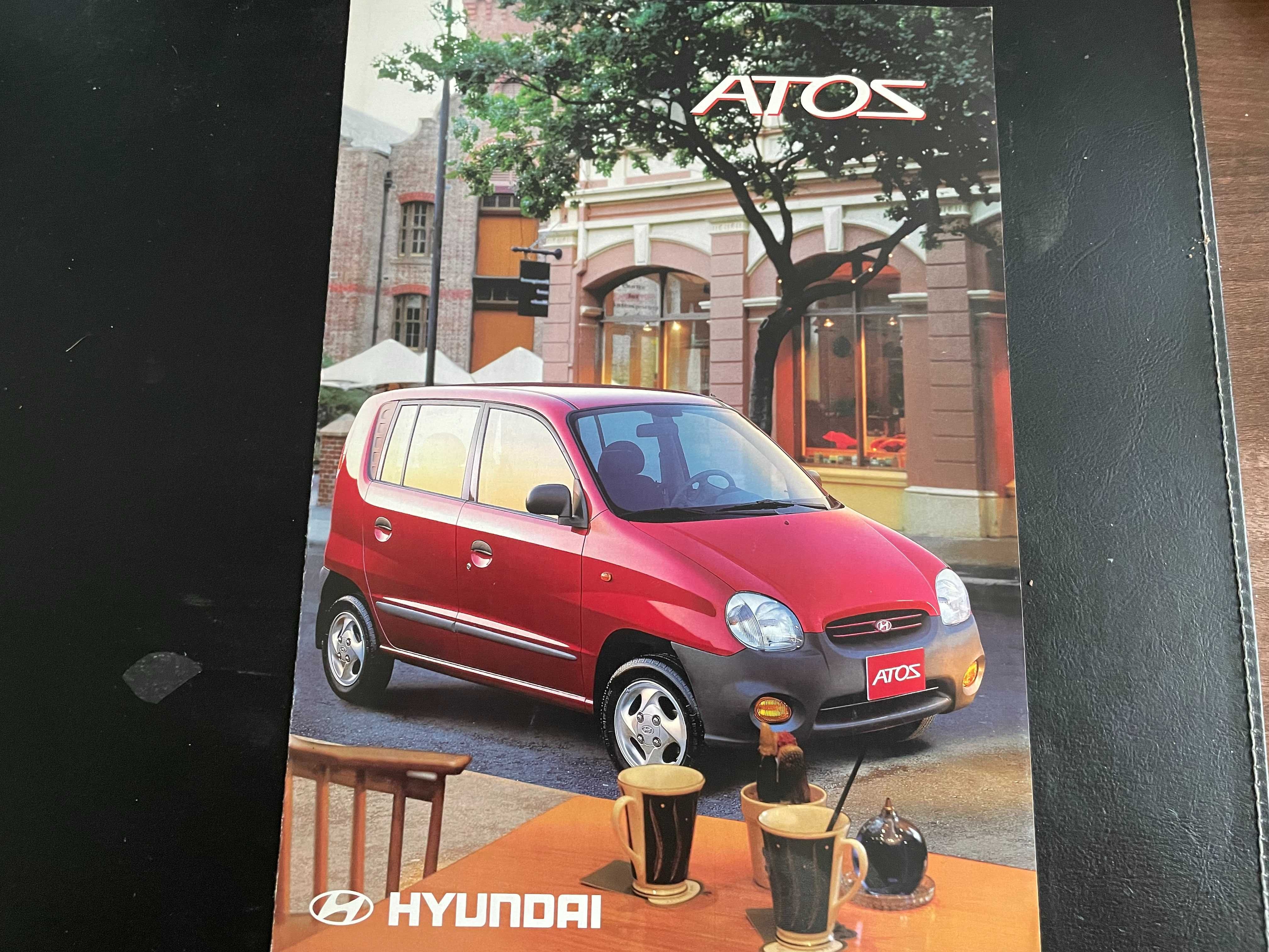 Katalog prospekt Hyundai Atos 1998 r. 6 stron