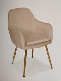 Cadeira em veludo estrura em ferro - Velvet chair with iron structure