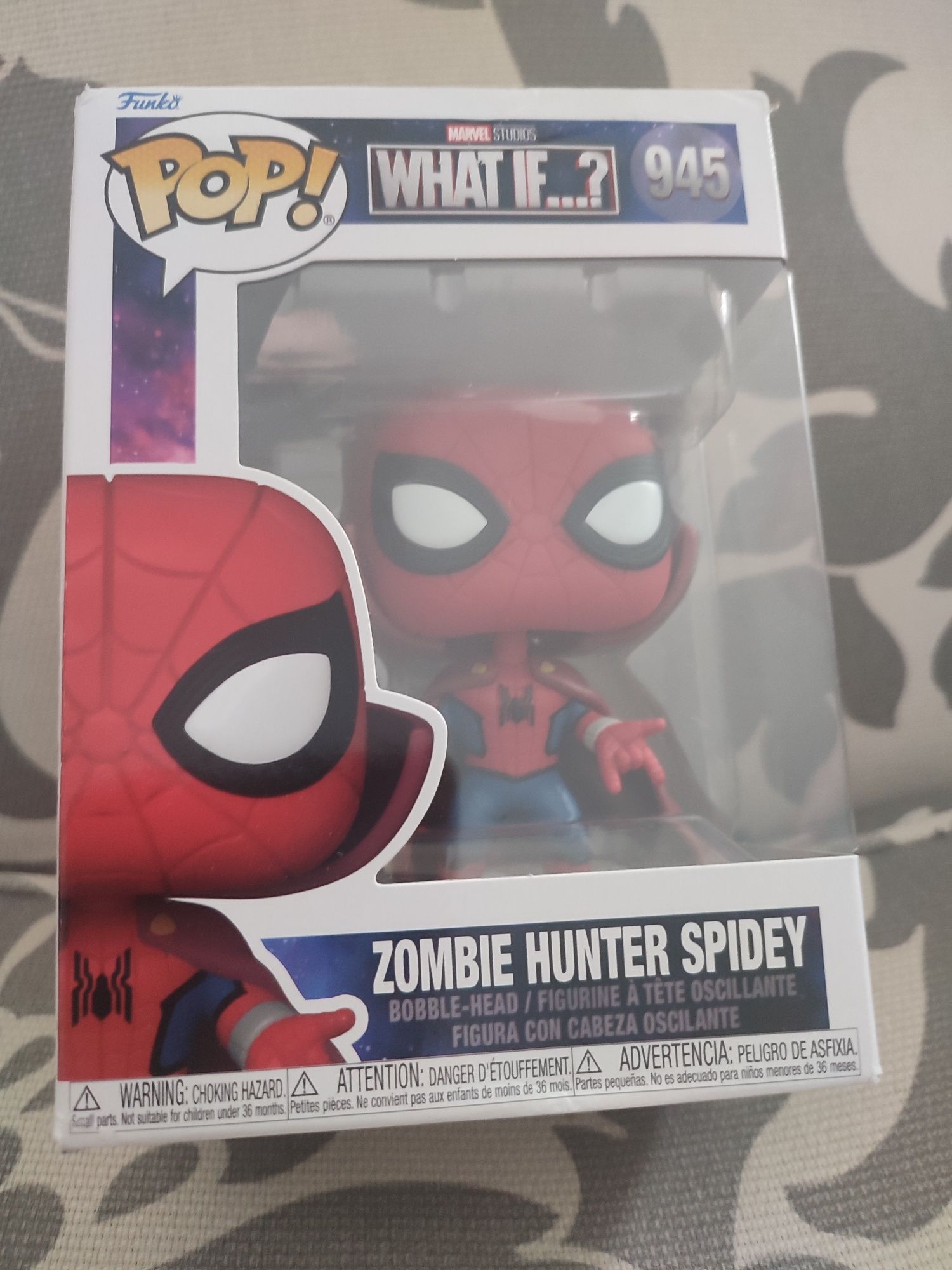 Funko Pop Marvel What If? Zombie Hunter Spidey okazja na prezent