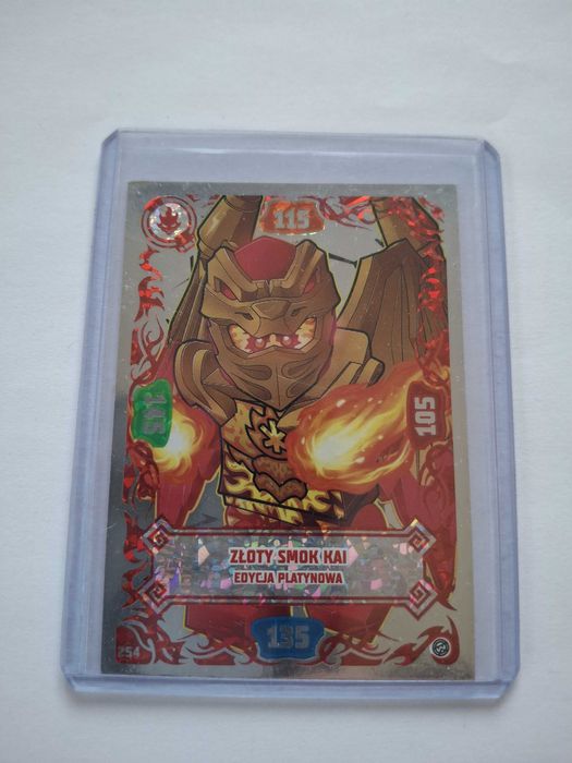 Karty LEGO Ninjago S8 Platynowe 254 i 256