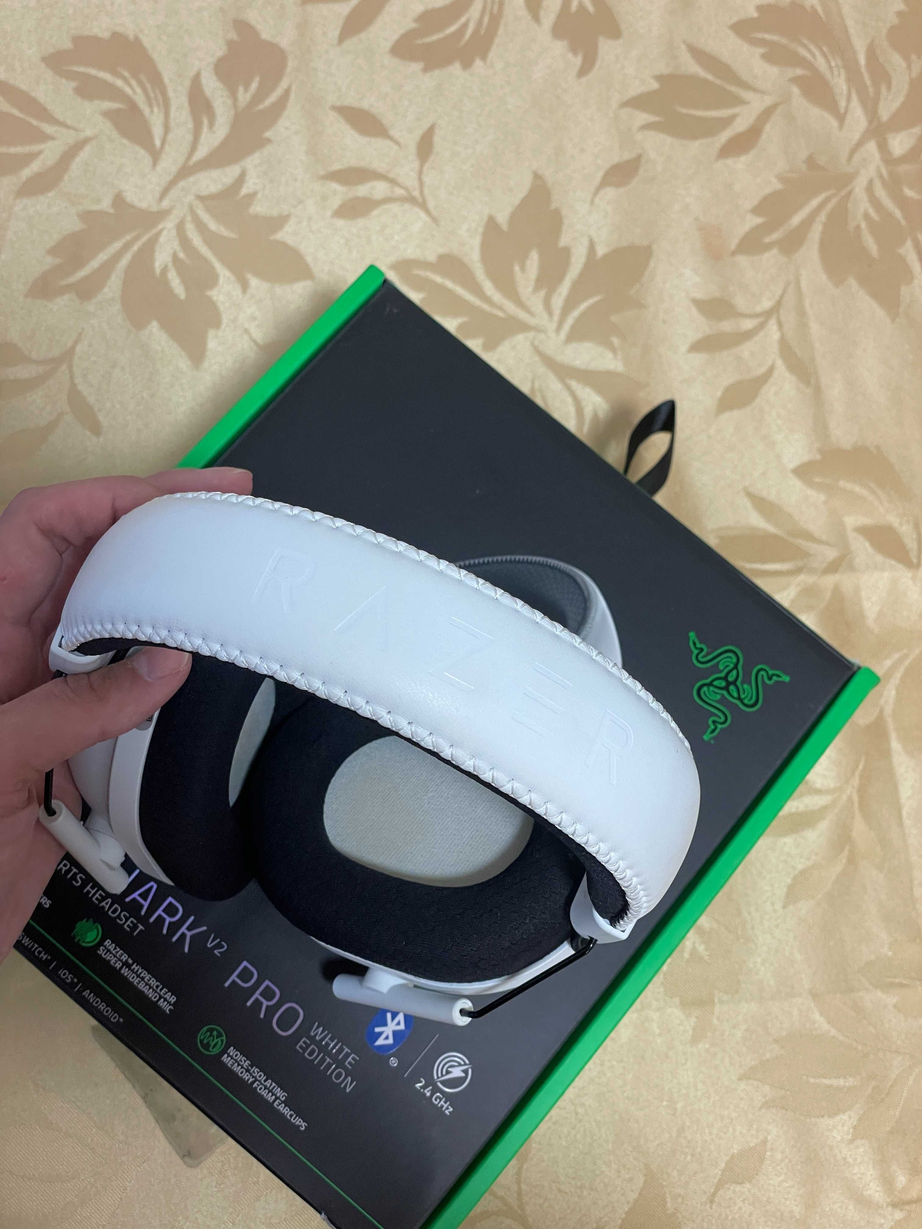 Razer Blackshark V2 Pro 2023 Branco sem microfone