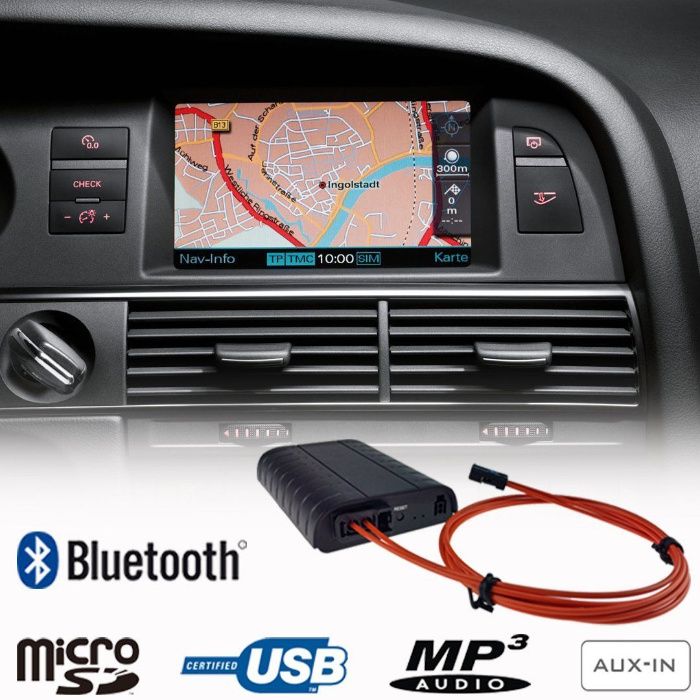 USB, AUX, bluetooth, SD MMI 2G Audi A6 4F, Q7 A8 4E A4 B8 8K A5 Q5