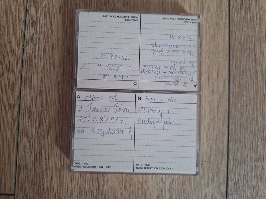 40 kaset do nagrywania