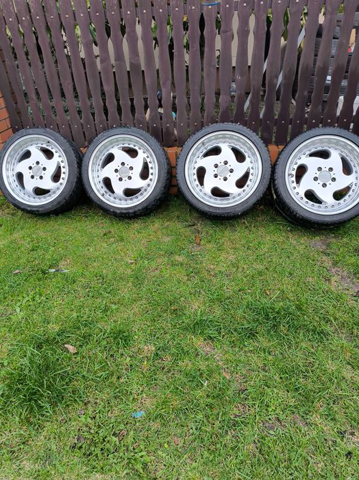 Sprzedaję Felgi firmy MAM MT_1  5x112/18, 2 x 8,5J i 2 x 9,5J STAN BDB