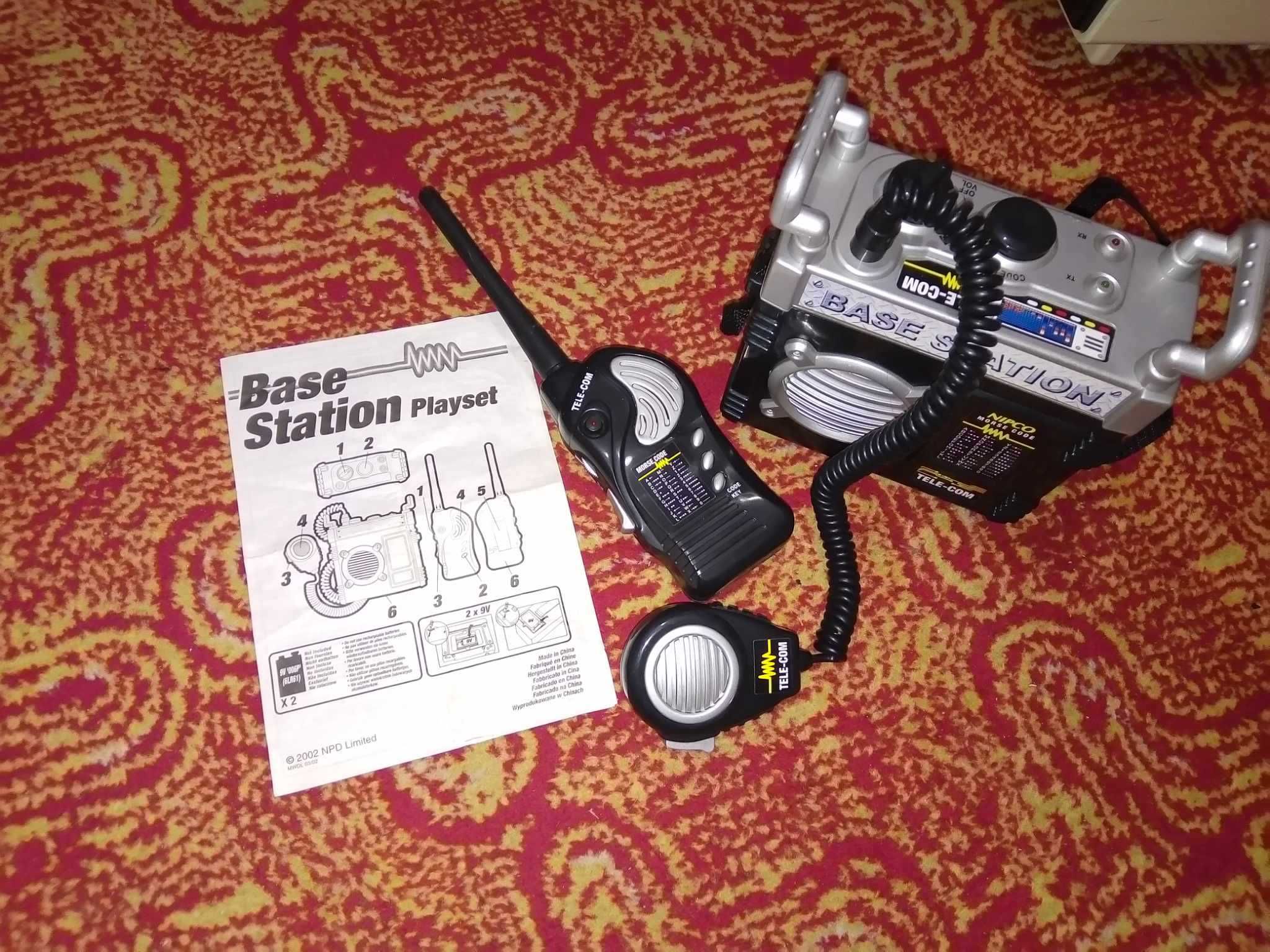CB radio walkie talkie radiostacja Base Station zasięg 80m sprawne