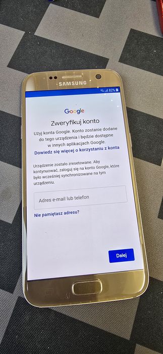 Telefon Samsung S7 Gold