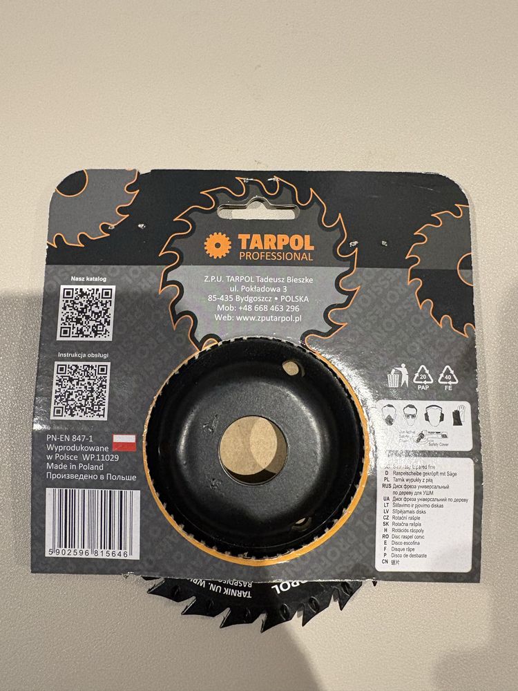 tarnik uniwersalny Tarpol na kątówkę piła T/64/125