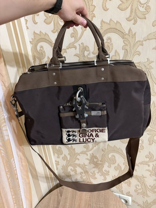 Сумка GGL George Gina & Lucy Bakerboy коричневая