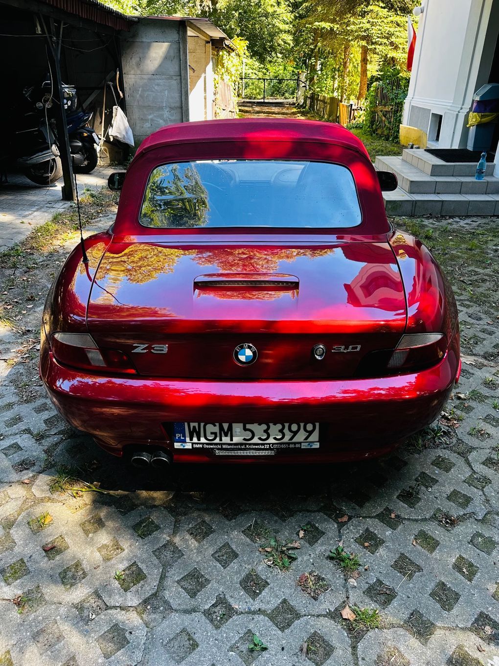BMW Z3 Cabriolet bmw z3 3 litry benzyna manual