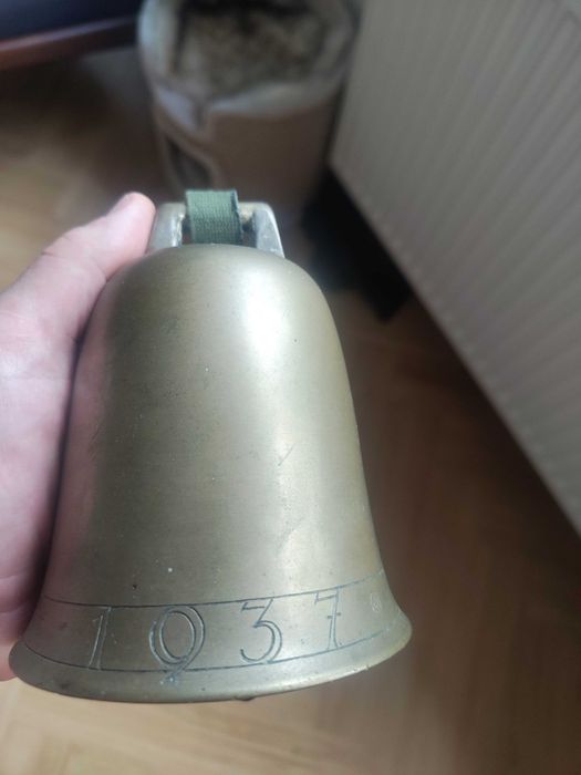 Stary Dzwon Mosiężny 1937r.