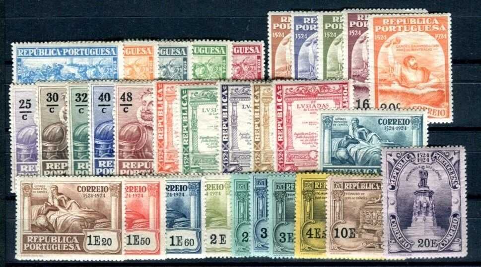 Selos Portugal 1924- Camões completo NOVO c/ charneira