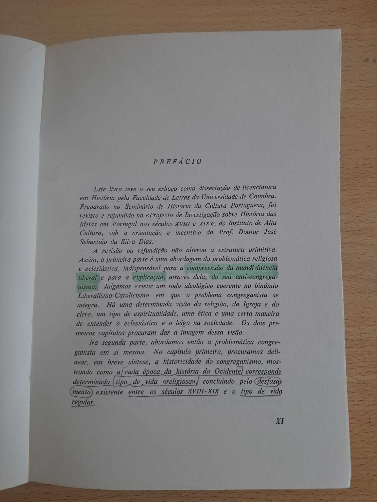 Liberalismo e Catolicismo: O problema congreganista - José Correia