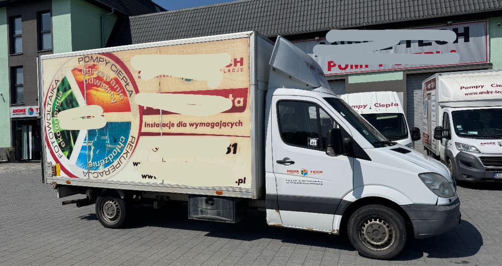 Mercedes sprinter 319cdi winda hydroklapa