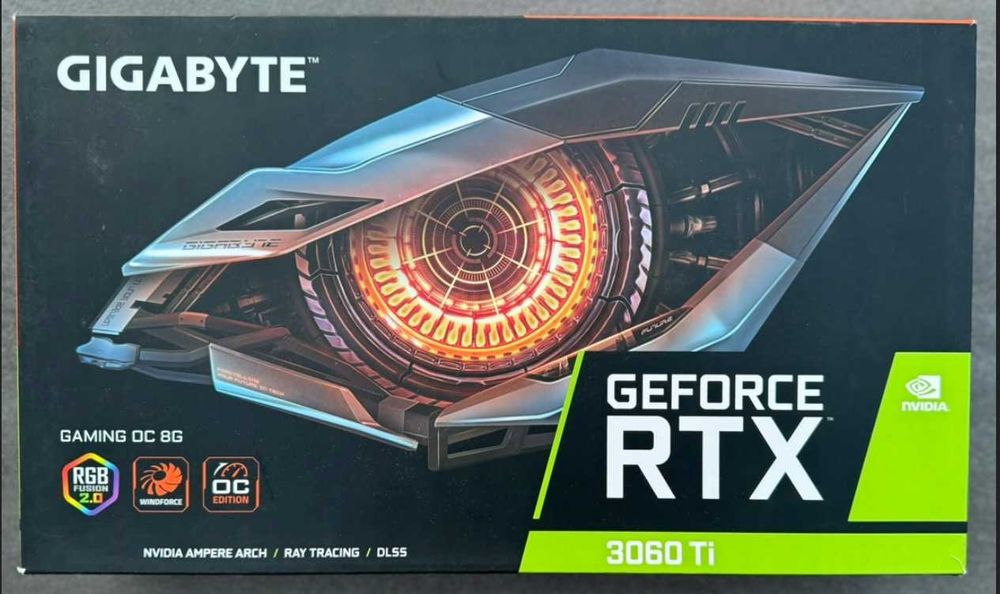 GeForce RTX 3060 TI Gaming BOX Gwarancja