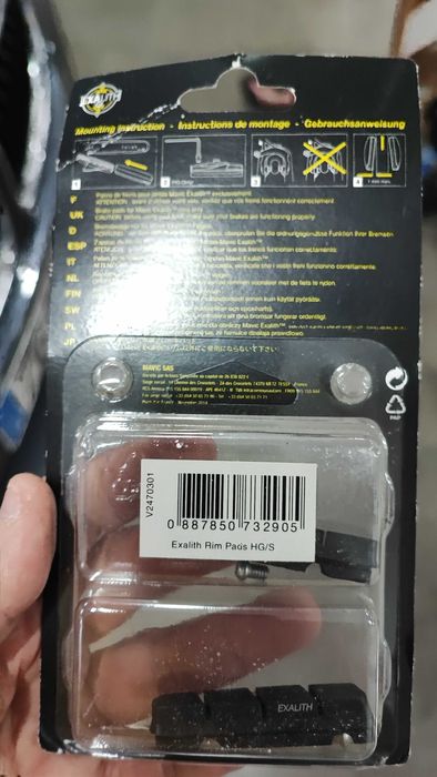 Jogo de calços mavic exalit