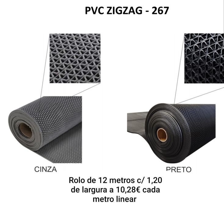 Revestimento de PVC Aborrachado vários padrões, B