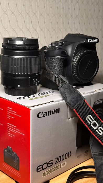 Canon eos2000d в идеальном состоянии