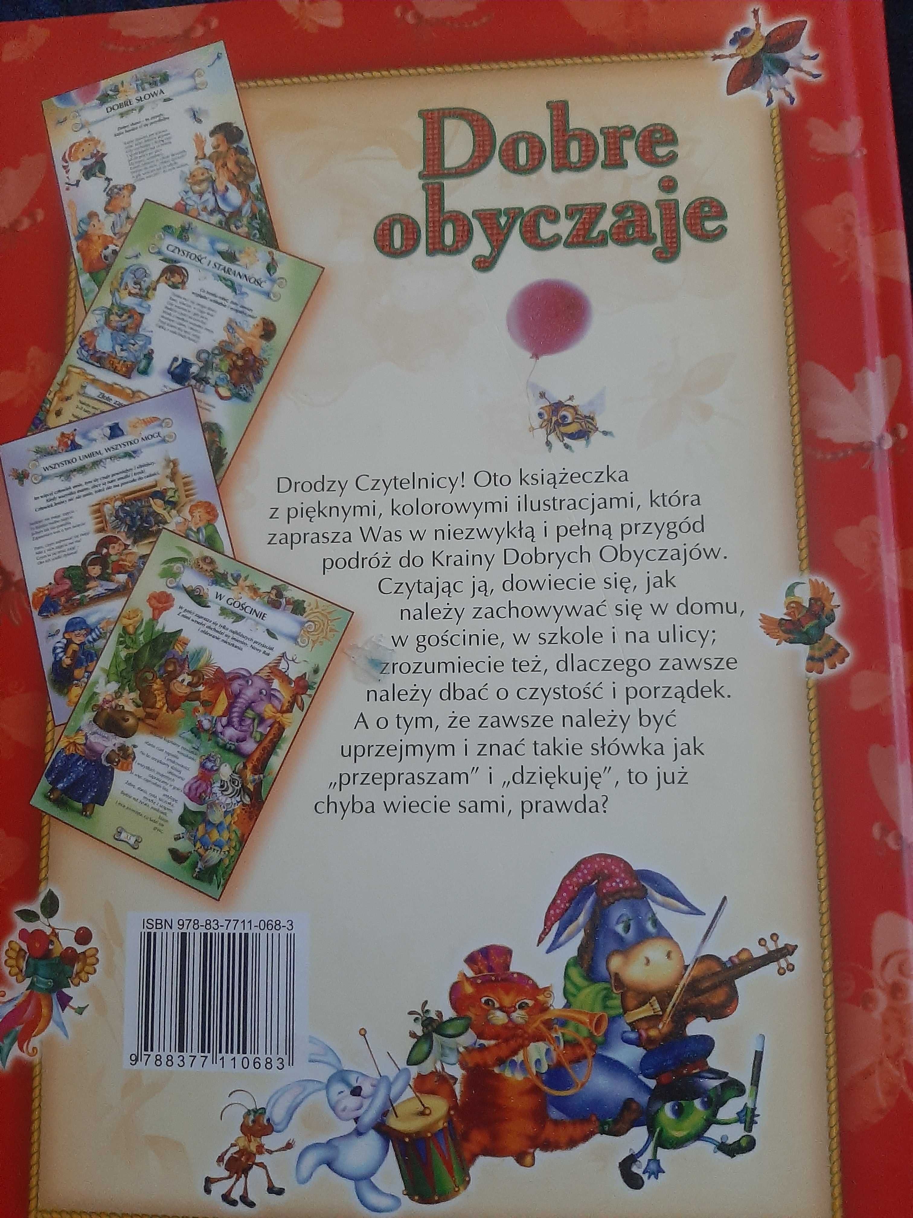 Dobre obyczaje ksiazka dla dzieci