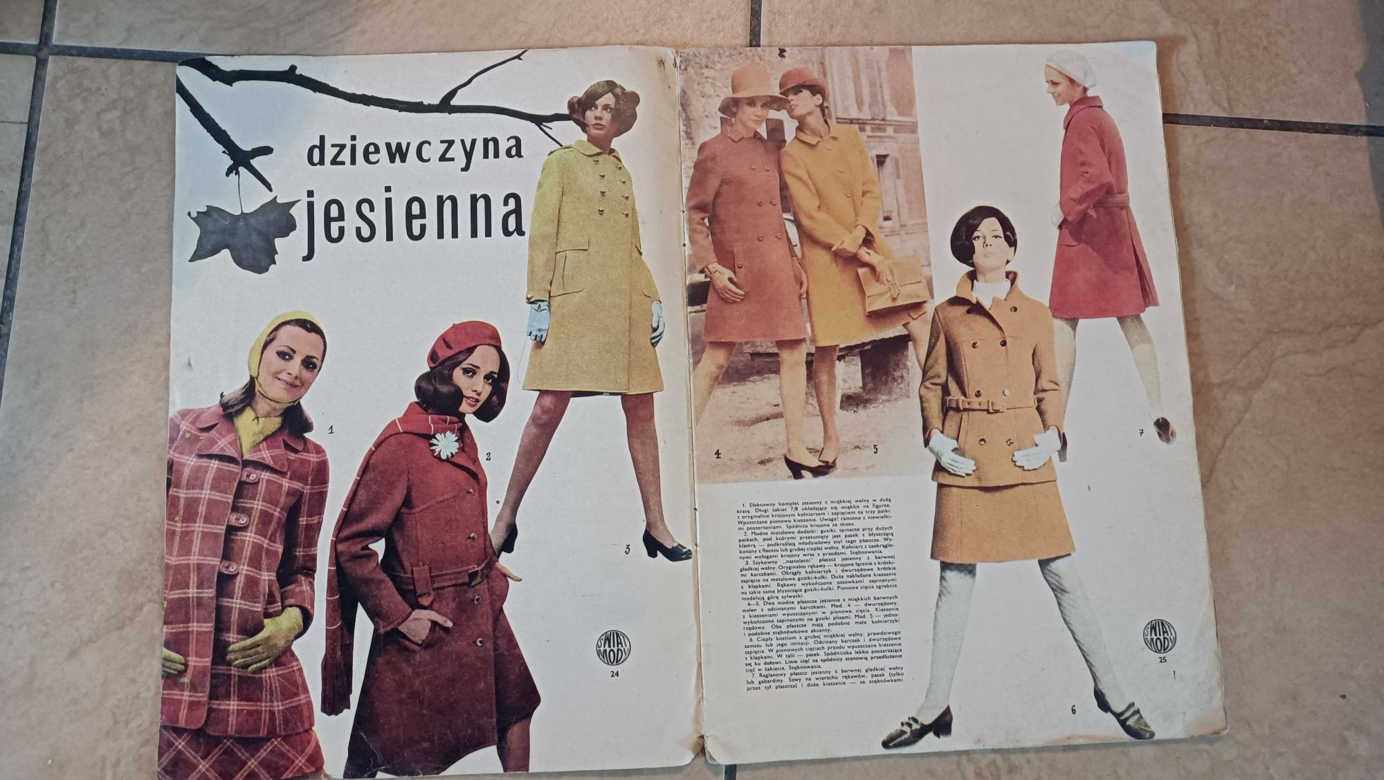 Broszura o modzie z 1968 roku